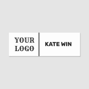 Mitarbeiter des Abzeichens mit kleinem Namen Magne Namensschild