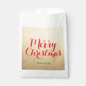 Mitarbeiter des Arbeitsbüros Weihnachten Weihnacht Geschenktütchen (Vorderseite)