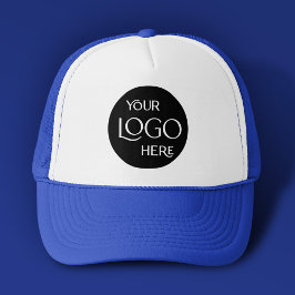 Mitarbeiter des beruflichen Blue Company Logos Truckerkappe