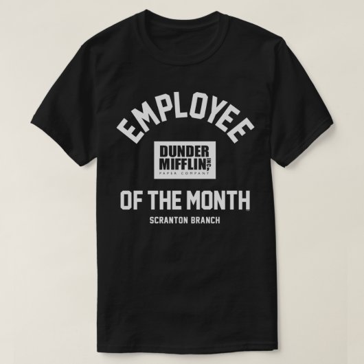 Mitarbeiter des Büros des Monats Sweatshirt T-Shirt (Design vorne)