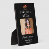 Mitarbeiter des Firmenlogos des Monats Foto Award Fotoplatte (Seite)