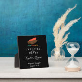 Mitarbeiter des Firmenlogos im Monat Prämie Fotoplatte (InSitu)