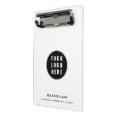 Mitarbeiter des Firmenlogos Mini Klemmbrett (Gewinkelt2)