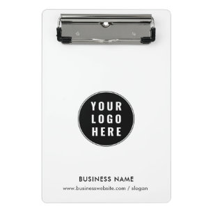 Mitarbeiter des Firmenlogos Mini Klemmbrett