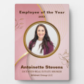 Mitarbeiter des Jahres Fotoplatte (Vorderseite)