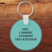 MITARBEITER DES JAHRES Funny Individuelle Name Ein Schlüsselanhänger (Rückseite)