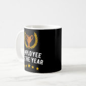 Mitarbeiter des Jahres Kaffeetasse (Vorderseite Links)