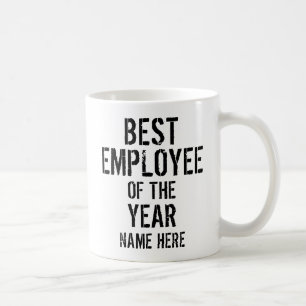 MITARBEITER DES JAHRES PERSONALISIEREN KAFFEETASSE