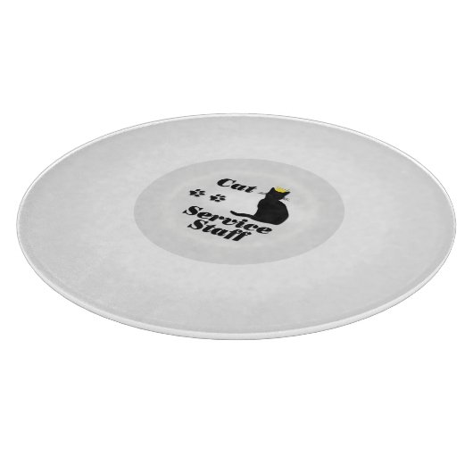 Mitarbeiter des Katzendienstes Schneidebrett (Ecke)