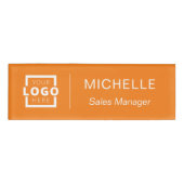 Mitarbeiter des Logobetriebes Namenschild (Vorderseite)