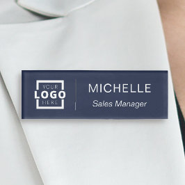 Mitarbeiter des Logobetriebes Namenschild