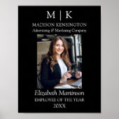 Mitarbeiter des Logobetriebs Monogram oder Add Poster (Vorne)