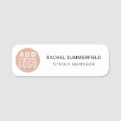 Mitarbeiter des Magnetbetriebs Namensschild (Vorderseite)