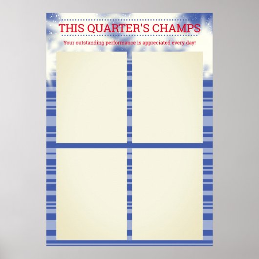 Mitarbeiter des monatlichen Posters für 8.5x11s Poster (Vorne)