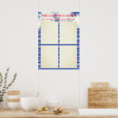 Mitarbeiter des monatlichen Posters für 8.5x11s Poster (Küche)