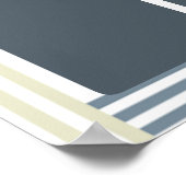 Mitarbeiter des Monats 4x6 Foto Recognition Displa Poster (Ecke)