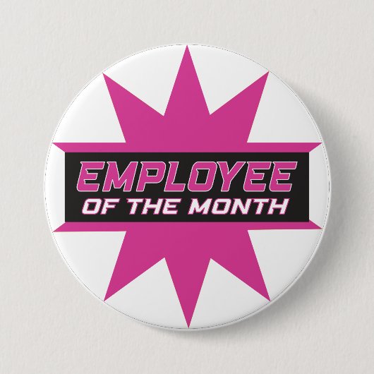 Mitarbeiter des Monats Button (Vorderseite)