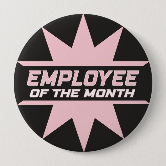 Mitarbeiter des Monats Button (Vorderseite)