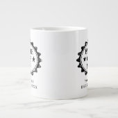 Mitarbeiter des Monats extra große Kaffeegenschaft Jumbo-Tasse (Vorderseite)