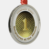 Mitarbeiter des Monats Firmenrunde  Ornament Aus Metall (Rechts)