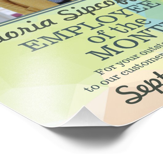 Mitarbeiter des Monats Foto Award (Ecke)