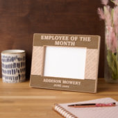 Mitarbeiter des Monats Geätzte Rahmen (Linke Ecke)