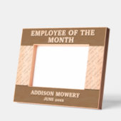 Mitarbeiter des Monats Geätzte Rahmen (Links)