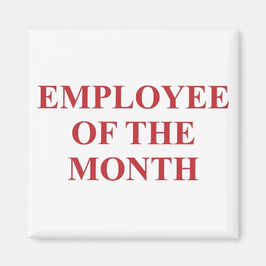 Mitarbeiter des Monats Magnet (Vorne)