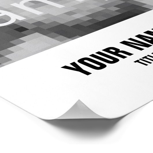 Mitarbeiter des Monats Mitarbeiterbewertungspaket Poster (Ecke)