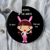 Mitarbeiter des Monats-W-Round-Button Button (Beispiel)