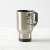 Mitarbeiter des Month Superstar Award Reisebecher (VorderseiteRechts)