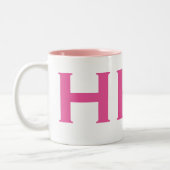 Mitarbeiter des Personalverbandes Zweifarbige Tasse (Links)