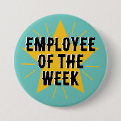 Mitarbeiter des Star Worker Boss Abzeichen der Woc Button (Vorderseite)