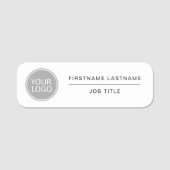 Mitarbeiter des Unternehmens für Ihr Firmenlogo Namensschild (Vorderseite)