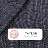 Mitarbeiter des Unternehmens hinzufügen Namensschild