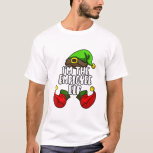 Mitarbeiter Elf Matching Familiengruppe Weihnachts T-Shirt