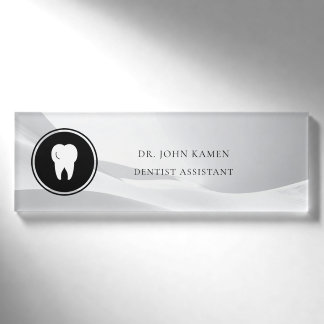 Mitarbeiter Firmenlogo Magnetischer Sicherheitsnad Namenschild