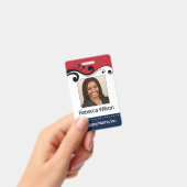 Mitarbeiter-Foto-Abzeichen Ausweis (Handheld)