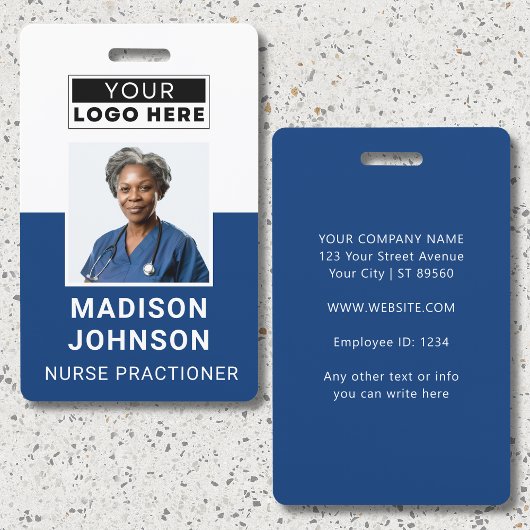 Mitarbeiter Foto ID Company Security Abzeichen Nav Ausweis