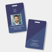 Mitarbeiter-Foto-ID Firmenausweis Ausweis (Vorder- & Rückseite)