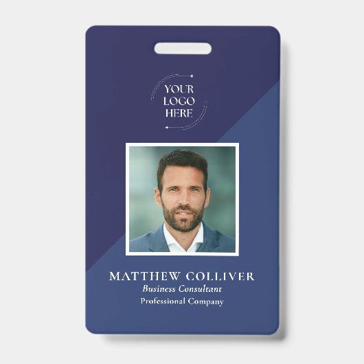 Mitarbeiter-Foto-ID Firmenausweis Ausweis (Vorderseite)