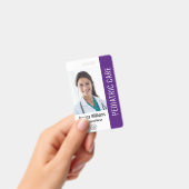 Mitarbeiter-Foto-ID mit benutzerdefinierten Daten Ausweis (Handheld)