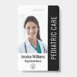 Mitarbeiter-Foto-ID mit benutzerdefinierten Daten Ausweis