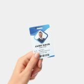 Mitarbeiter-Foto-ID Unternehmen Sicherheit Abzeich Ausweis (Handheld)