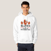 Mitarbeiter Frust Zitat funny Hoodie (Vorne ganz)