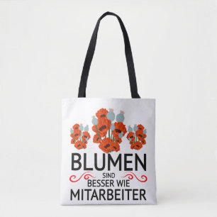 Mitarbeiter Frust Zitat funny Tasche