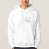 Mitarbeiter für benutzerdefinierte Firmenlogos | R Hoodie (Vorderseite)