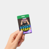 Mitarbeiter für die Veranstaltung Ausweis (Handheld)