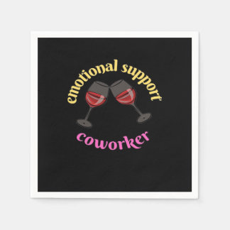Mitarbeiter für emotionale Hilfe - Wertvoller Klas Serviette