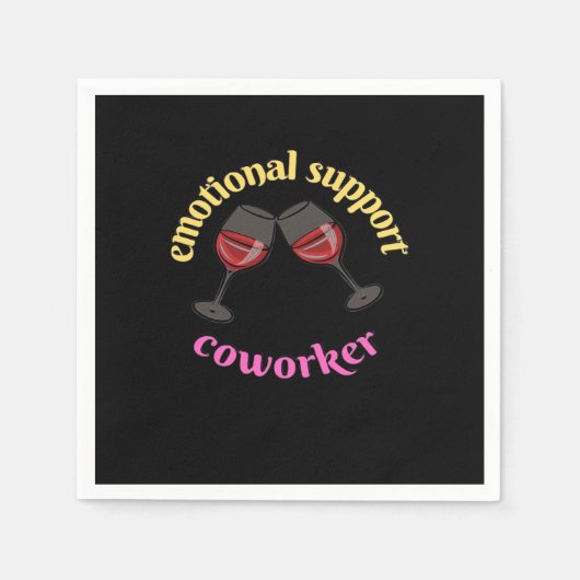 Mitarbeiter für emotionale Hilfe - Wertvoller Klas Serviette (Vorderseite)